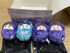 （新品）くるみたぴぬい　忍たま乱太郎　きり丸・竹谷・鉢屋・不破