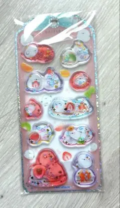 正規品　シマエナガ　カミオジャパン　ウォーターシール DAIFUKU 大福