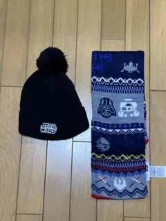 GAPキッズ スター・ウォーズのマフラー　ニット帽