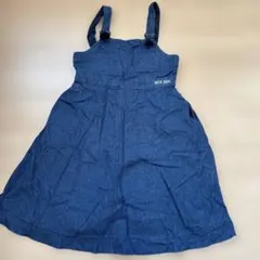 メゾピアノ　デニムワンピース　130