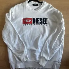 DIESEL DENIM DIVISION ホワイトスウェット サイズ1