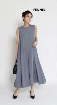 ヤマダヤ　FENNEL2wayバックネックデザインワンピース
