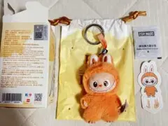 h*o様 イニシャル J ラブブ オレンジ ポップマート