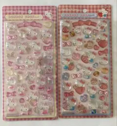 【正規品】ボンボンドロップシール サンリオ ハローキティ 赤・ピンク