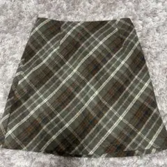 DAZY チェック柄　ミニスカート　タイトスカート