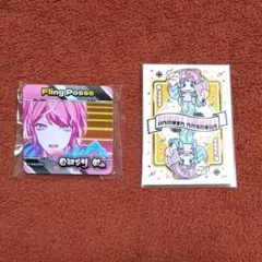 ヒプマイ　乱数　ドンキ　アクリルバッジ　特典カード