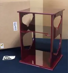 茶道具 四方棚 緑と赤の縁取り - メルカリ