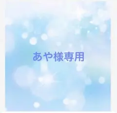 あや様専用