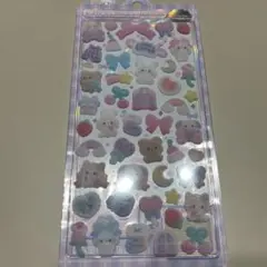 ふわふわドロップシール　ぬいぬいふわふわ　正規品