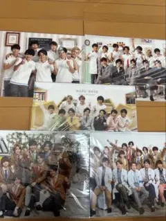 嵐のワクワク学校　クリアファイル5枚セット