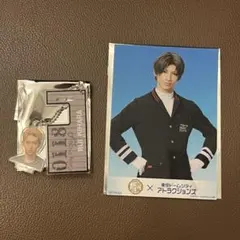 木原瑠生 ランダムスマホスタンドキーホルダー＆へし切長谷部　ブロマイド