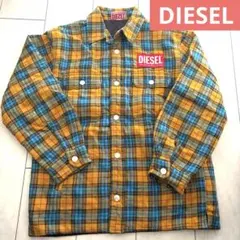 DIESEL⭐︎ チェック柄パディングジャケット10Y