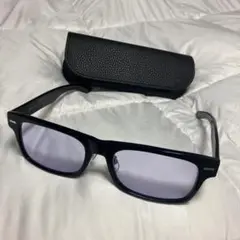 LANCETTI LS-K11F ブラックメガネ ケース付き