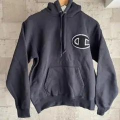 Champion チャンピオン ビッグCロゴ パーカー ブラック L