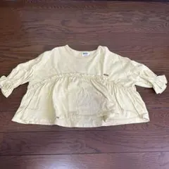 BREEZE フリル付きTシャツ サイズ90 イエロー