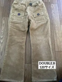 コーデュロイパンツ 120 ミキハウス DOUBLE.B