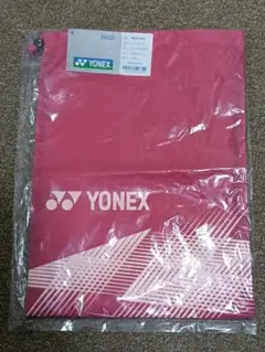 【新品】YONEX シューズケース コーラルレッド 32×43 cm