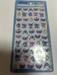スティッチ　ボンボンドロップシール