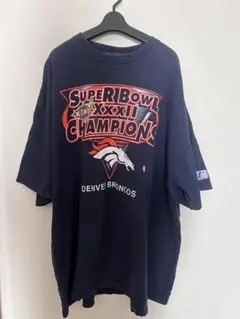 90sヴィンテージ】NFL デンバーブロンコス スーパーボウル優勝Tシャツ