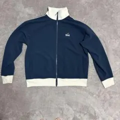CONVERSE ネイビー ジップアップジャージ LL