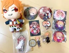 【ツイステ】エース　ぬいぐるみ・缶バッジ・アクスタetcまとめ売り②