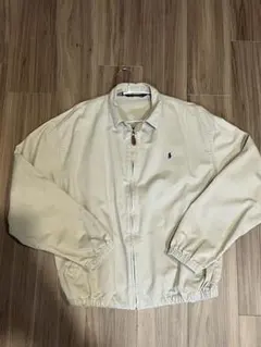 ラルフローレン 90s スイングトップ コットン素材 裏地チェック