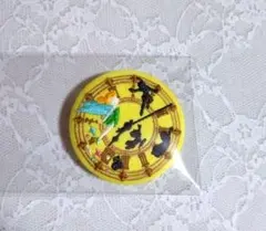 ディズニー 刺繍缶バッジ ビスケット ピーター・パン