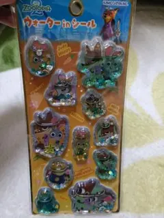 正規品 新品 ズートピア2 ウォーターインシール ステッカー シール