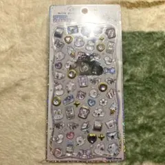 ボンボンドロップシール　ジュエルプチドロップ　ミルクドロップ シール うさぎ