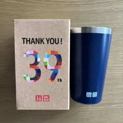 ユニクロ　タンブラー　39 ネイビー