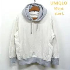 UNIQLO/ユニクロ　メンズ　パーカー　バイカラー
