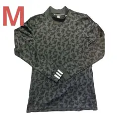 アディダスゴルフMモックネック長袖シャツレディース裏起毛