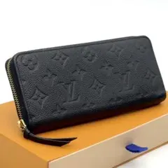 最高級美品✨ルイヴィトン　アンプラント　クレマンス　ジッピーウォレット　ノワール