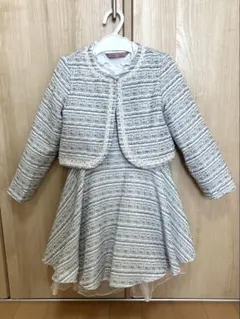 キャサリンコテージ　ジャケット・ワンピース・ブラウス3点セット（120cm）