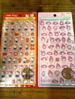 心*a様 正規品ボンボンドロップシールミニサンリオハローキティレッドマイメロディ