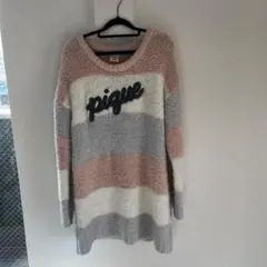 ジェラートピケ　ワンピースルームウェア