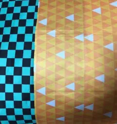 鬼滅の刃  生地   ハギレ