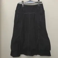 センソユニコ　ブラック変形バルーンスカートのサムネイル