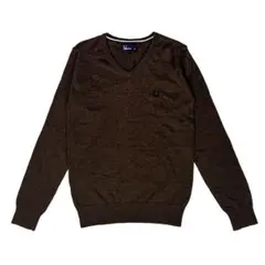 FRED PERRY （フレッドペリー）Vネック ニット セーター ウール XS