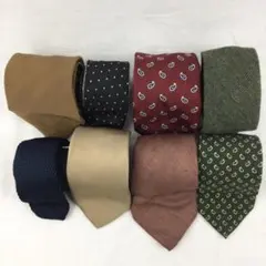 中古ネクタイ 8本セット【786】