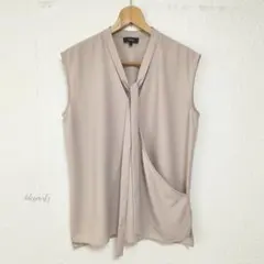 Theory 26SS ボウタイブラウス Prime Georgette 白 - メルカリ
