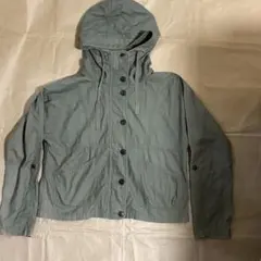 綿100% ノージーン M ジャンパー フード付 カジュアル シンプル カーキ