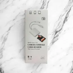 【新品】USB-C,Lightning 対応SD,MicroSDカードリーダー