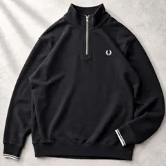FRED PERRY フレッドペリー ハーフジップ スウェット Lサイズのサムネイル