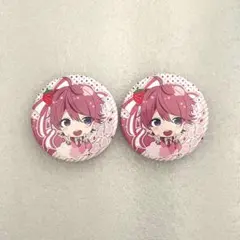 さとみくん　すと7 缶バッジ　2点