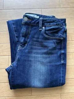【美品】AZUL by moussy スキニーデニム　L ブルー