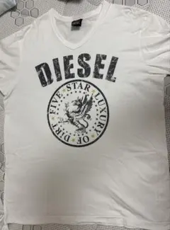 DIESEL Tシャツ Lサイズ ホワイト
