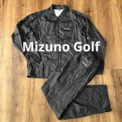ミズノゴルフ レインウェア 上下セット 2WAY LL 防水 撥水 パープル系