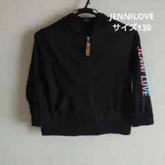 JENNI LOVE 黒 パーカー サイズ130