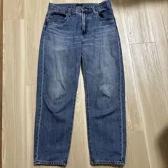 UNIQLO ストレートデニム 25サイズ ブルー